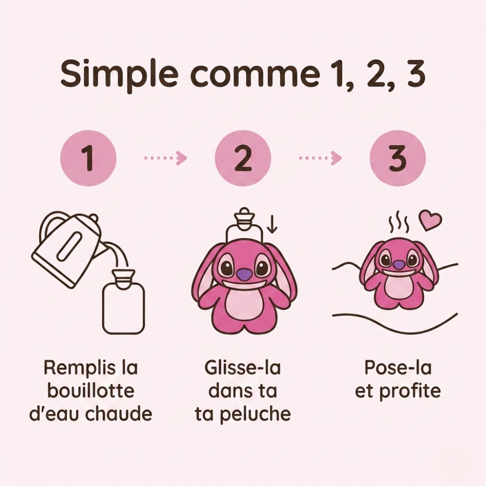 Bouillotte Peluche Cosyla 🧸
